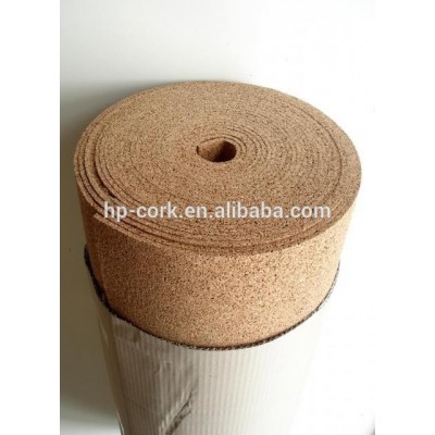 Cork roll underlay